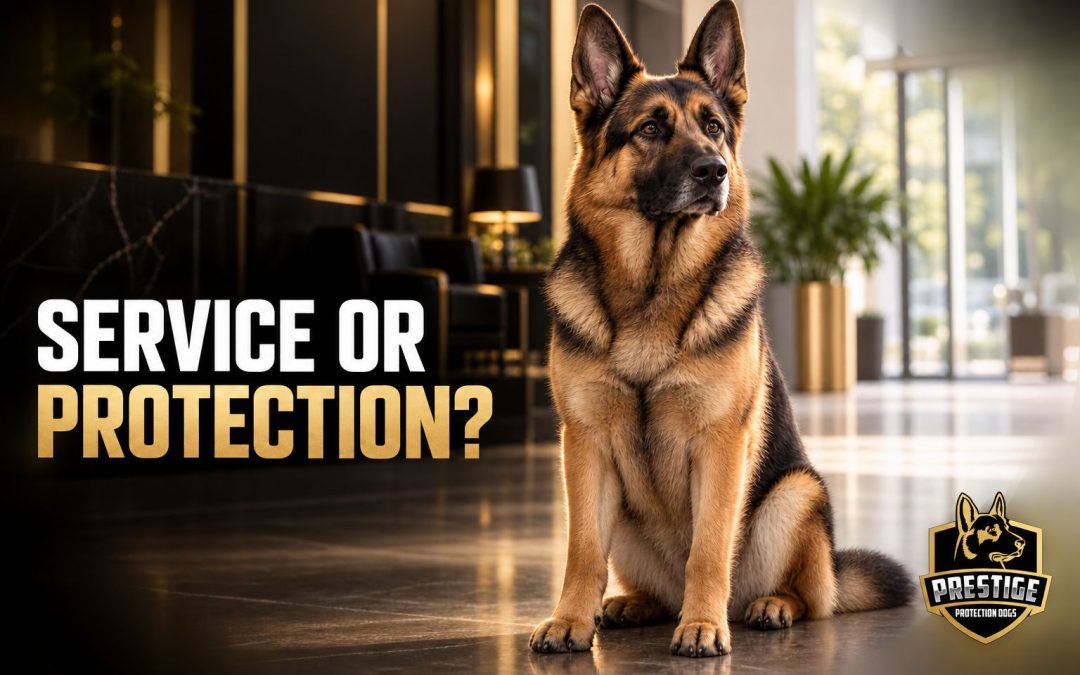 Can Executive Protection Dogs Also Be Service Dogs?