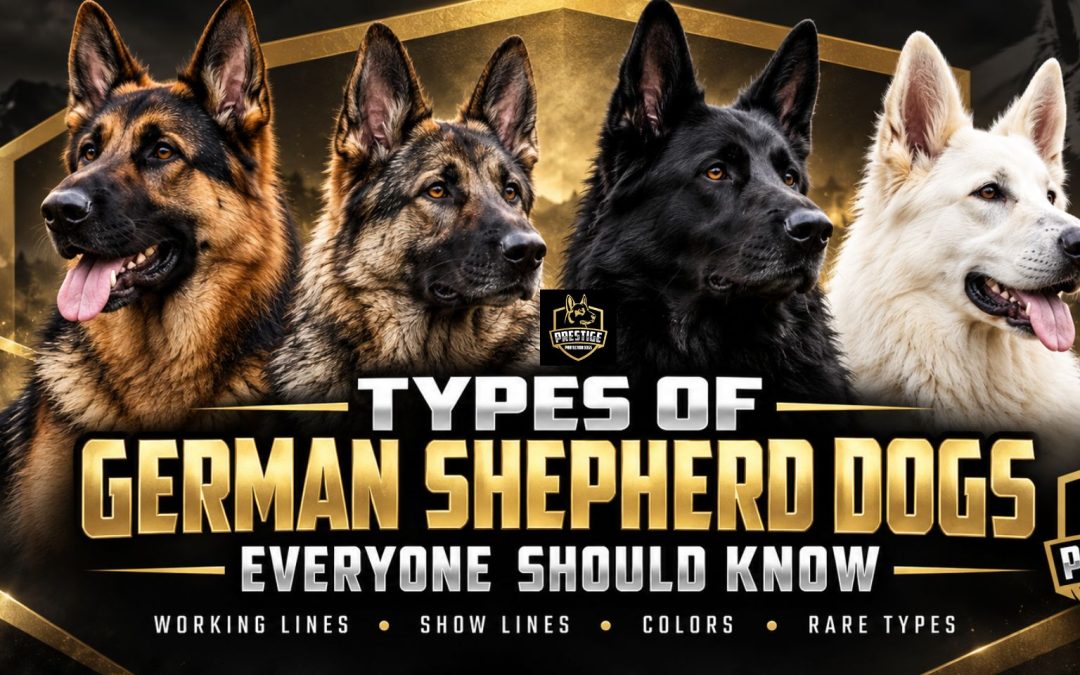 Types of German Shepherd Dogs Everyone Should Know